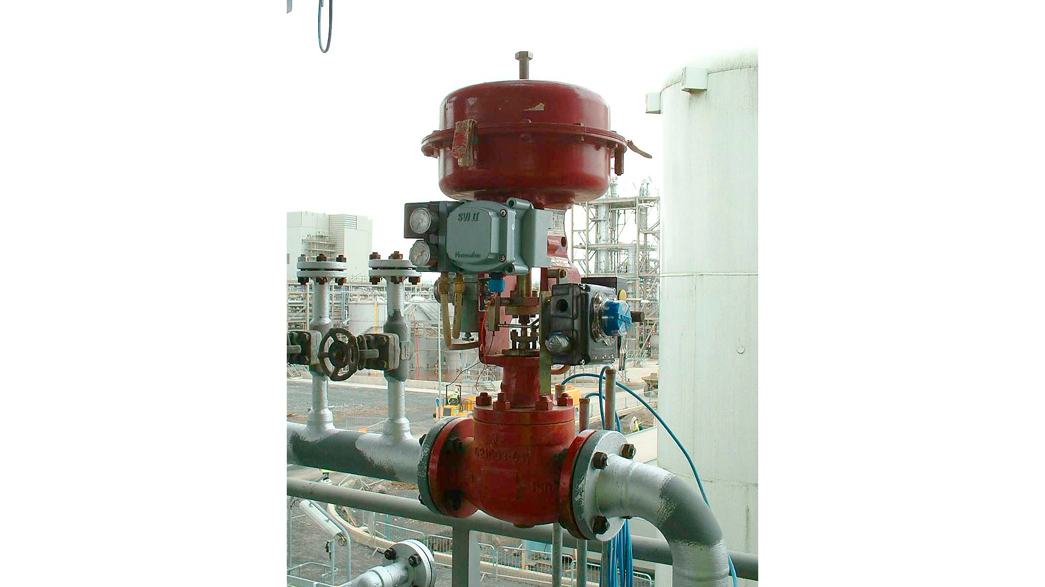 21000 series control valve Installed
