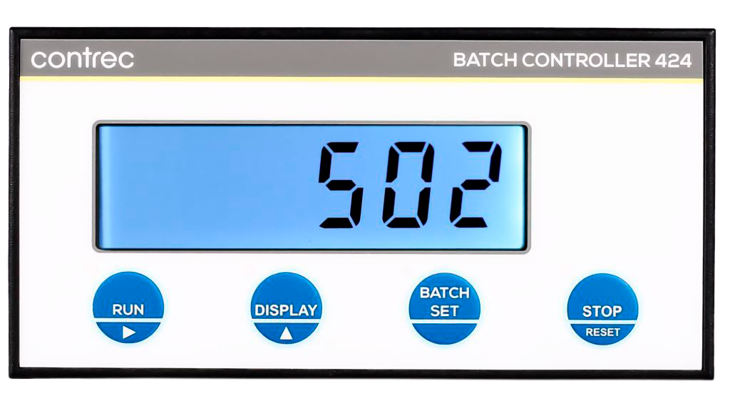Contrec 424 batch controller
